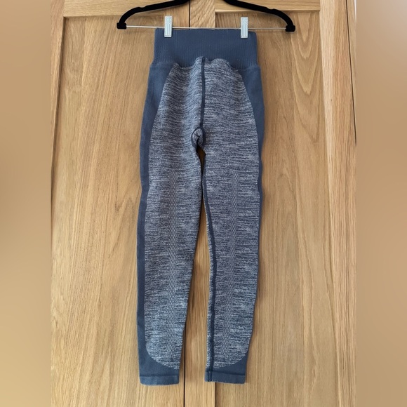 FP Movement by Free People Gray and Blue Leggings - Picture 3 of 3
